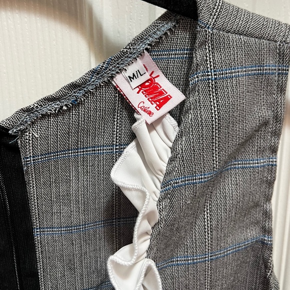 ROMA Sexy Librarian Bodycon Halloween 4pc Costume Set Cosplay Set Size M/L - Picture 8 of 14